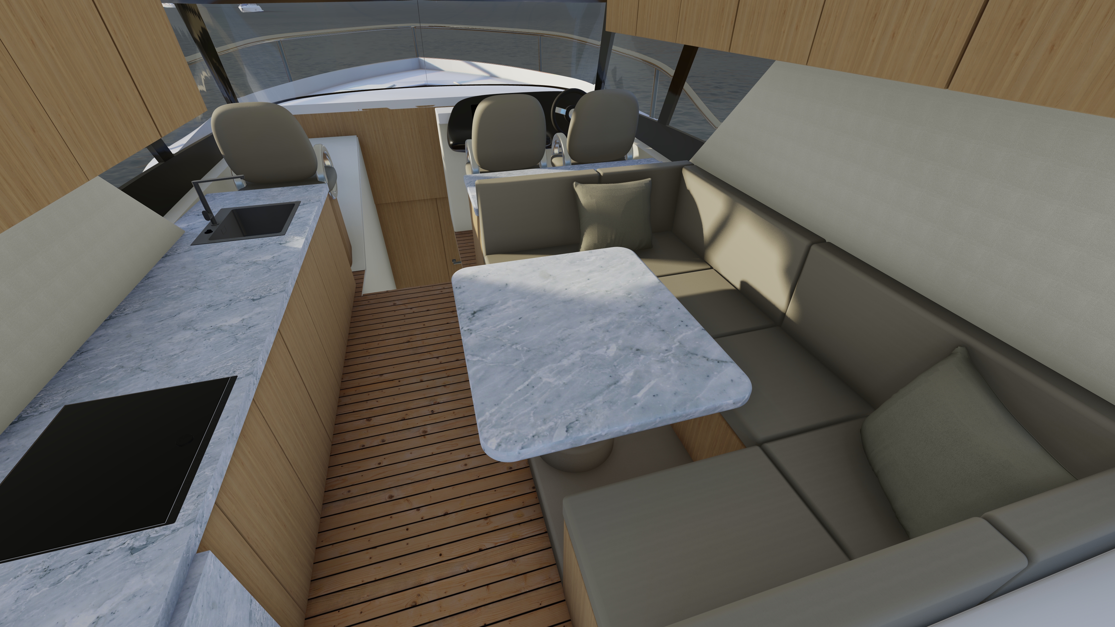 yacht，powerboat ，