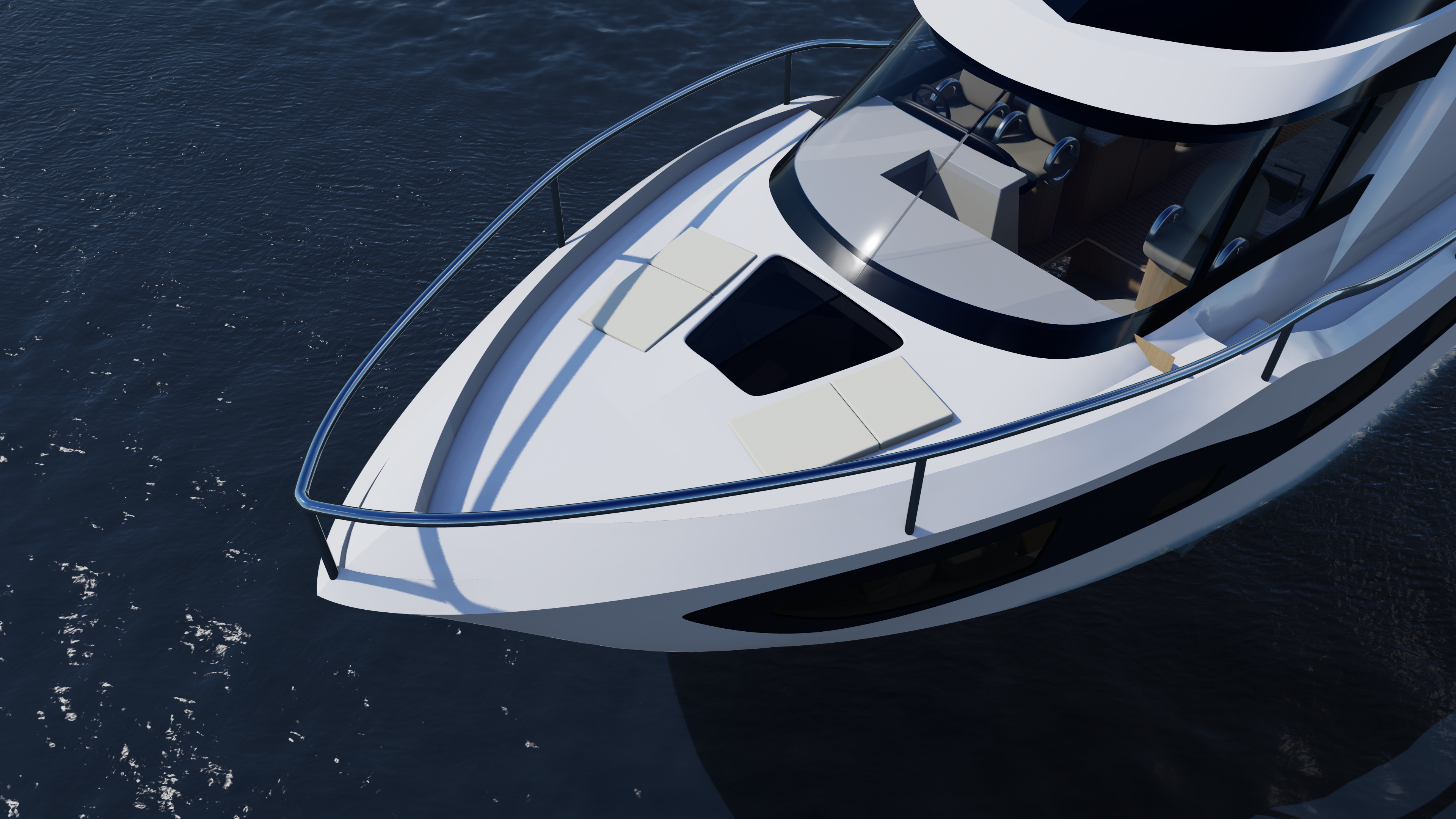 yacht，powerboat ，