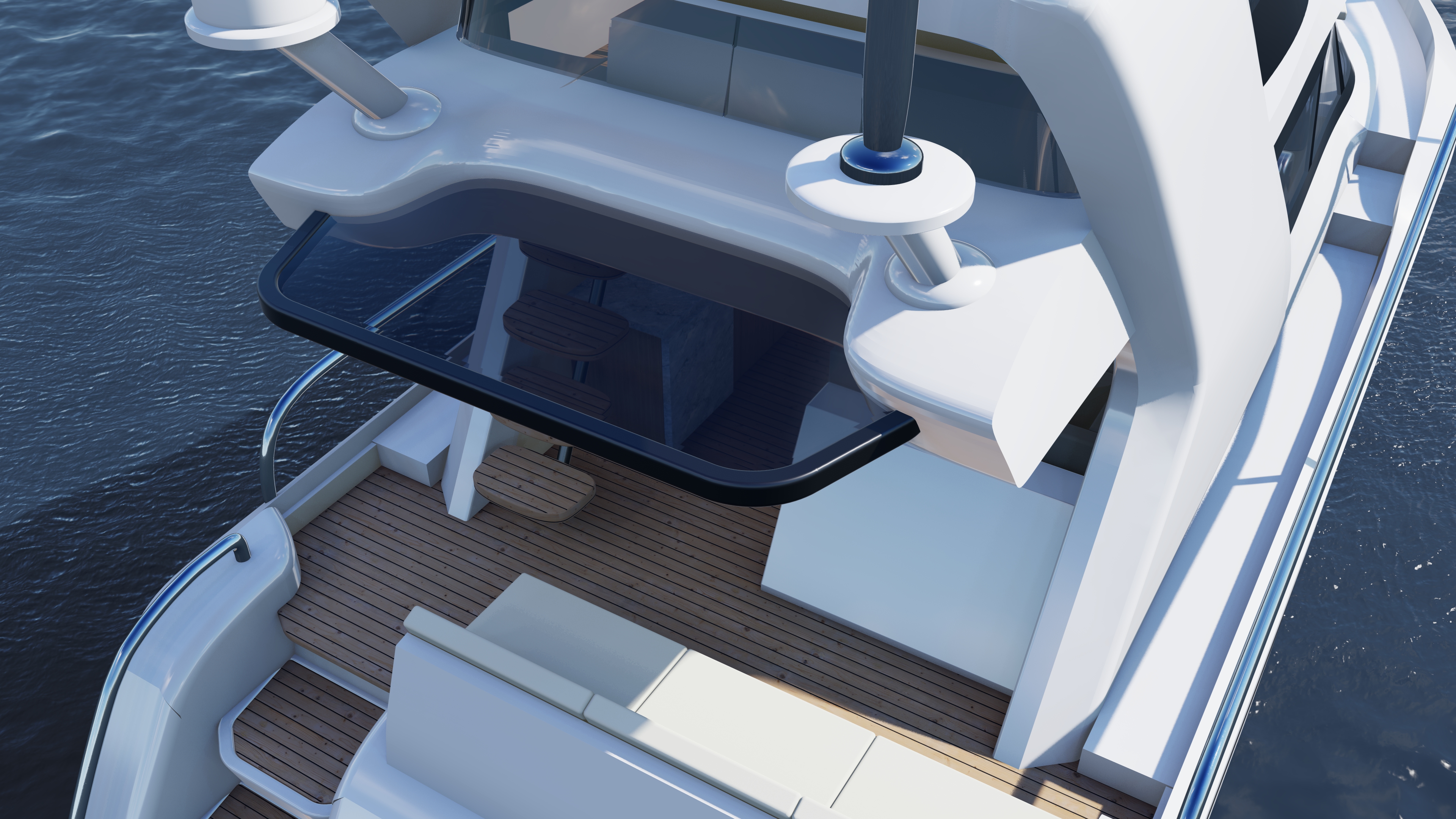 yacht，powerboat ，