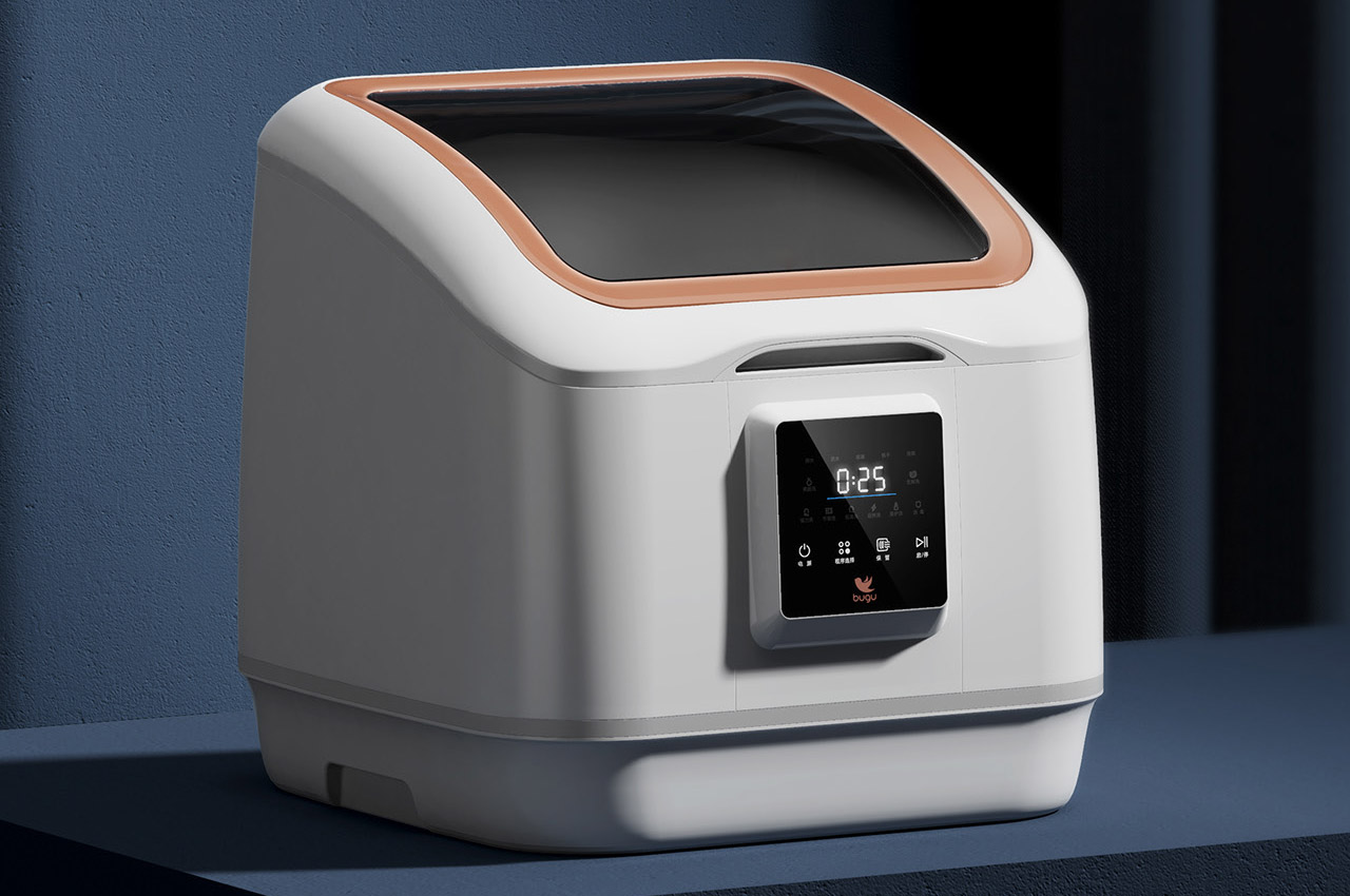 Bugu，dishwasher，concept，Small meal，Small，