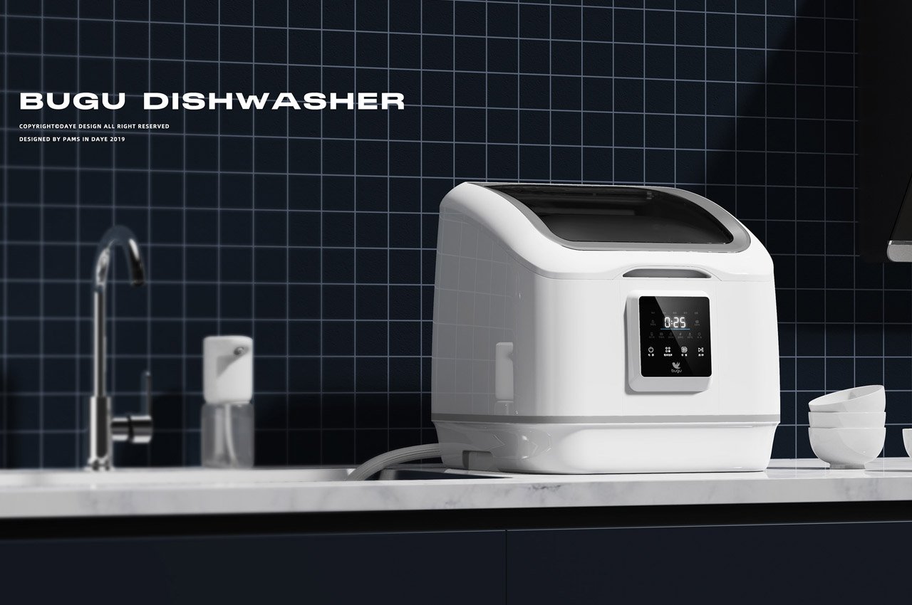 Bugu，dishwasher，concept，Small meal，Small，