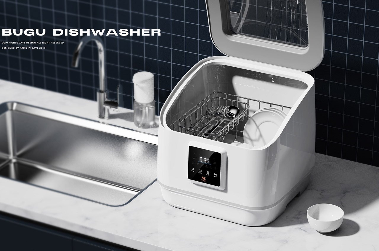 Bugu，dishwasher，concept，Small meal，Small，
