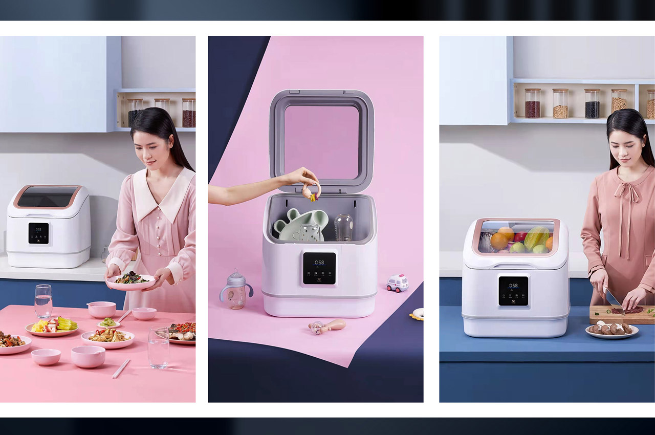 Bugu，dishwasher，concept，Small meal，Small，