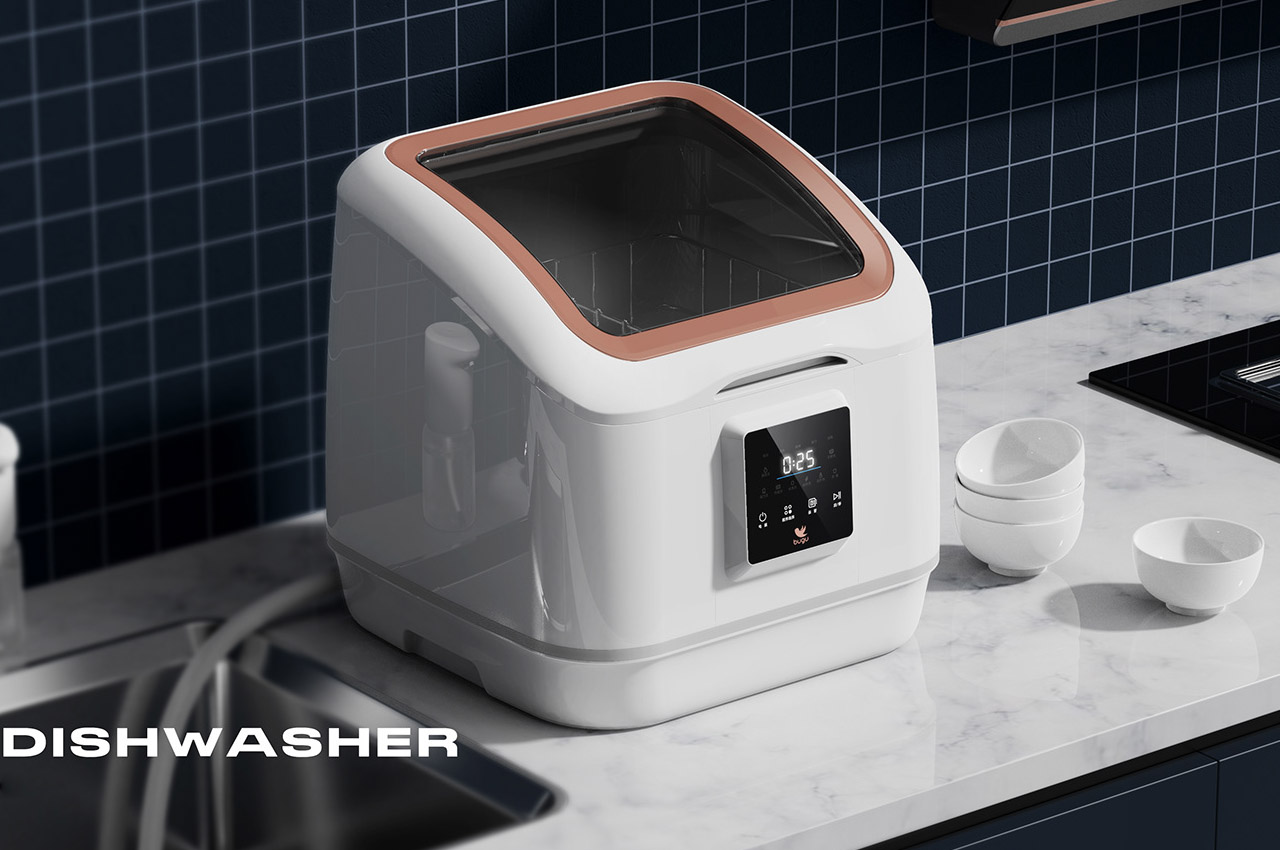 Bugu，dishwasher，concept，Small meal，Small，