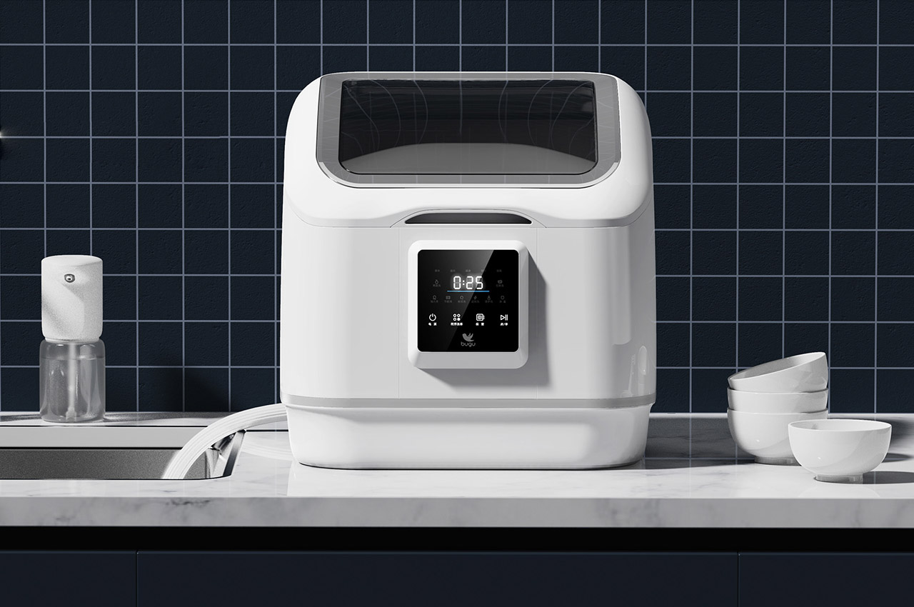 Bugu，dishwasher，concept，Small meal，Small，