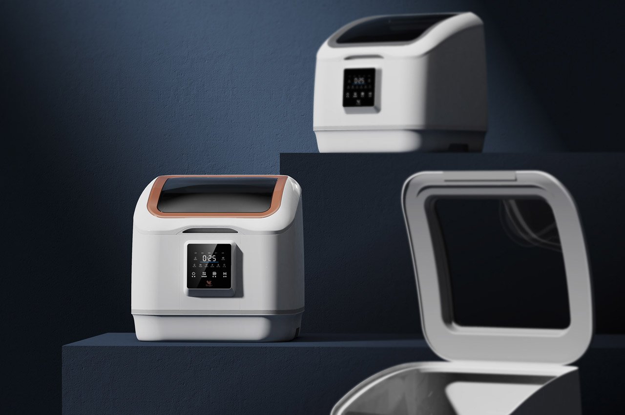 Bugu，dishwasher，concept，Small meal，Small，
