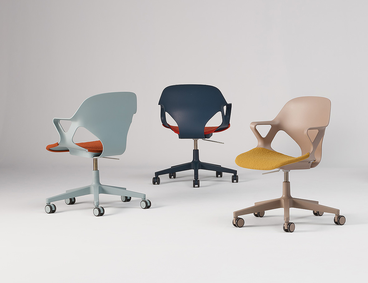 Zeph，chair，Single shell seat，Office chair，