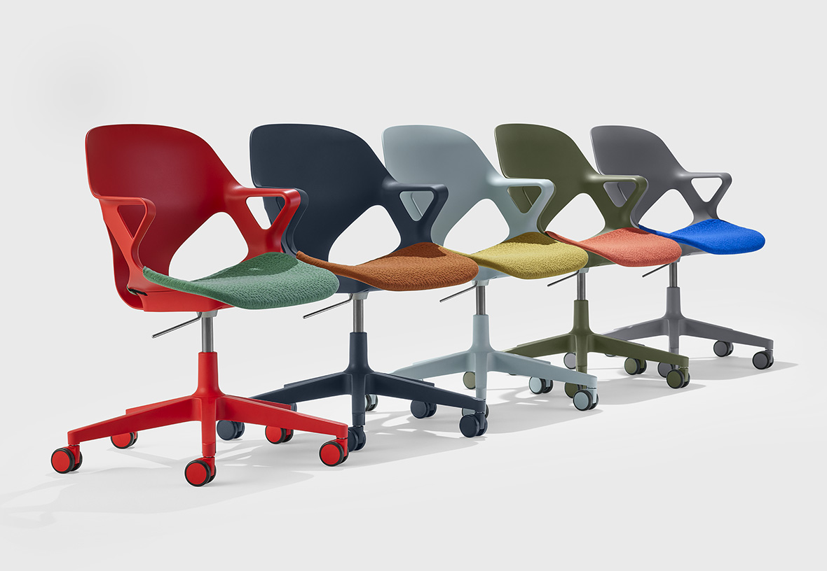 Zeph，chair，Single shell seat，Office chair，