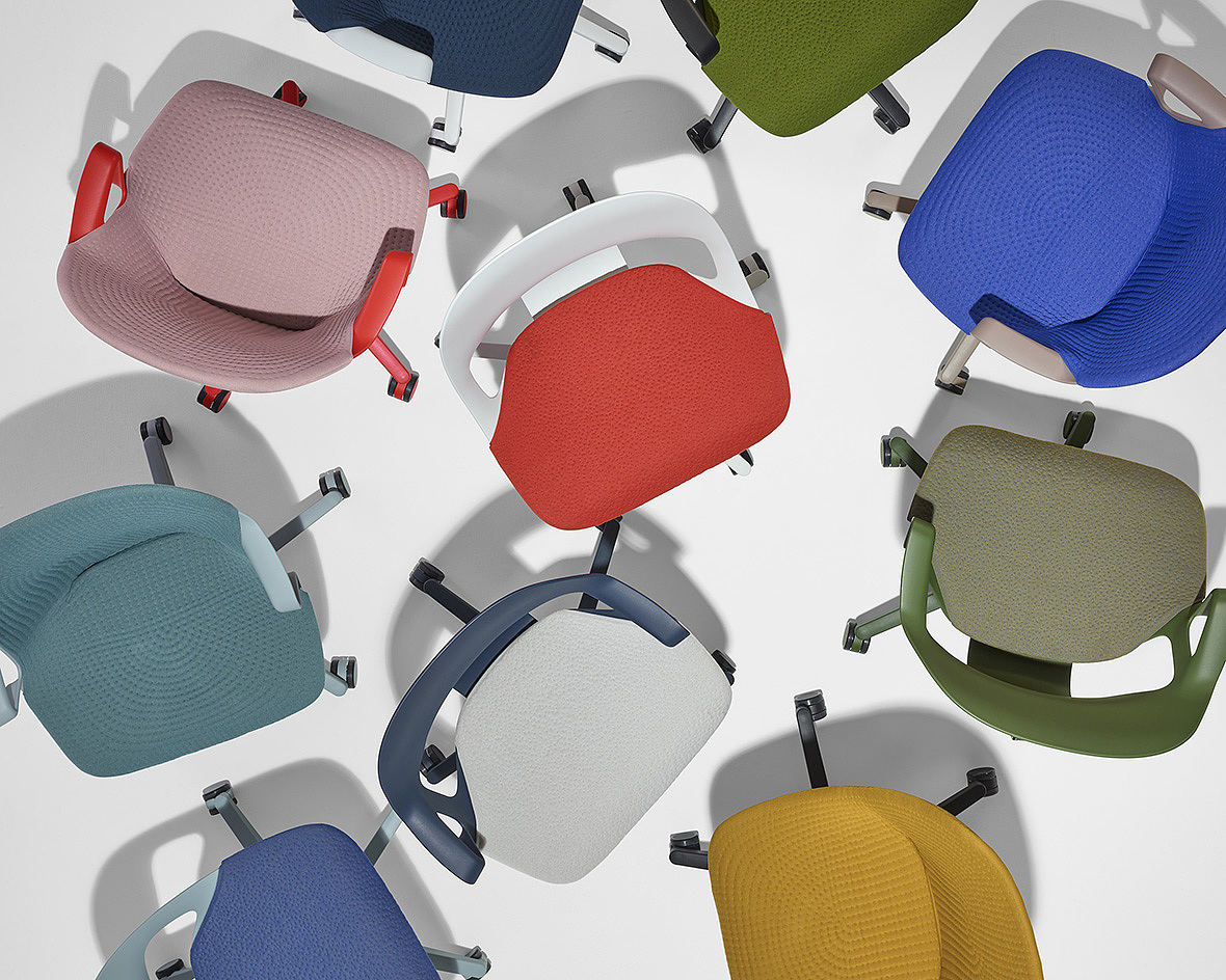 Zeph，chair，Single shell seat，Office chair，