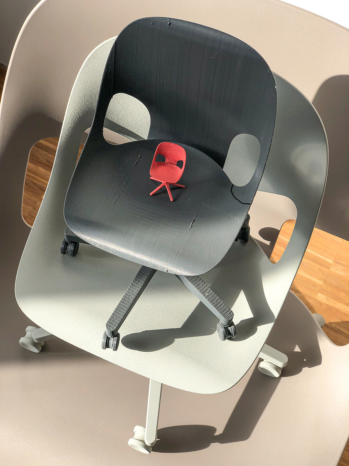 Zeph，chair，Single shell seat，Office chair，