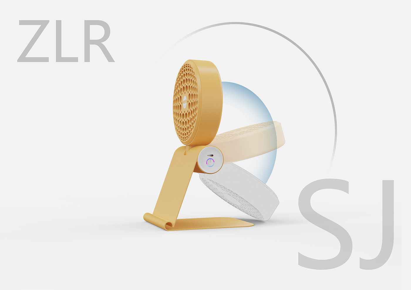 Mobile phone bracket，be easy to carry about，Small fan，