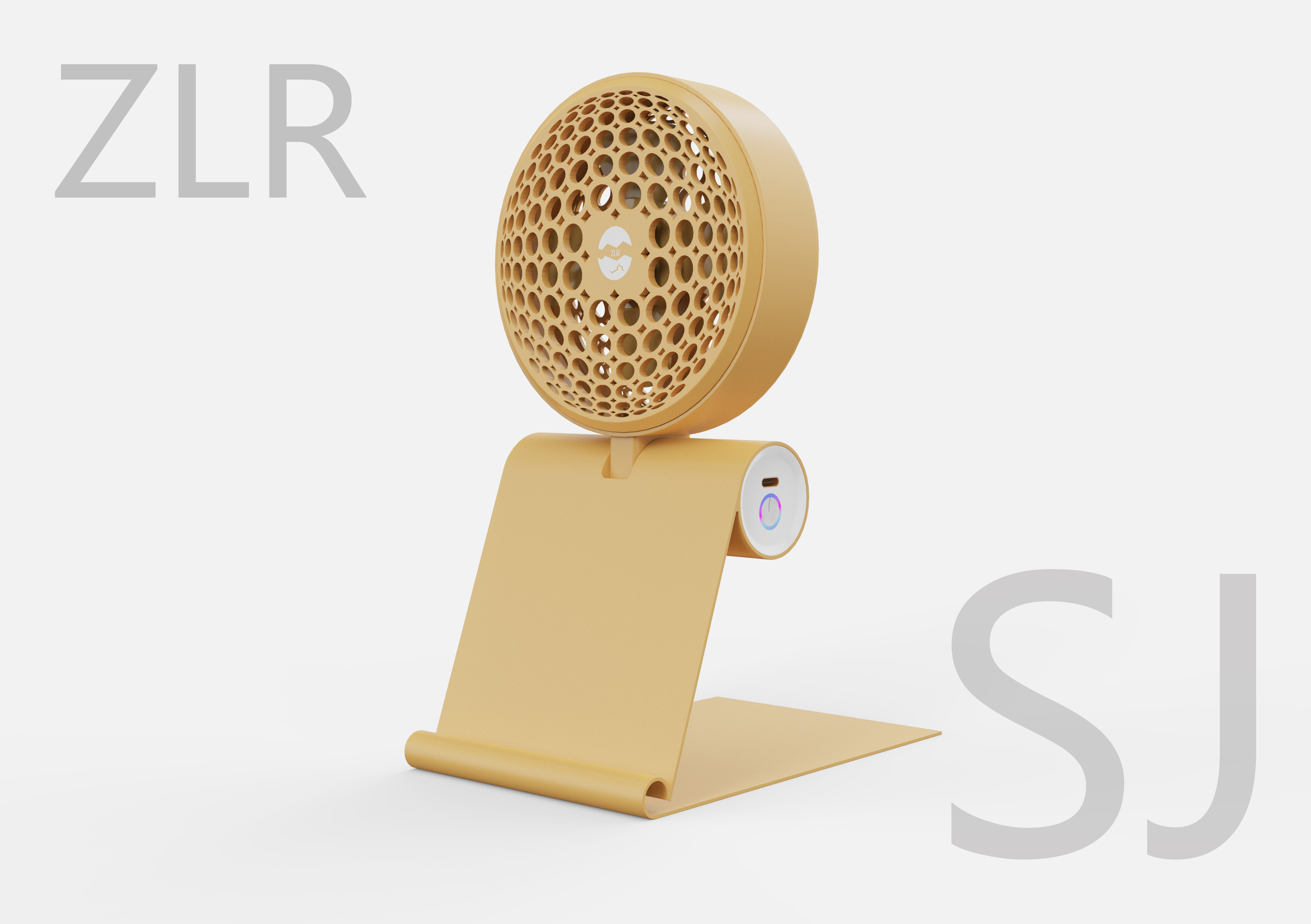 Mobile phone bracket，be easy to carry about，Small fan，