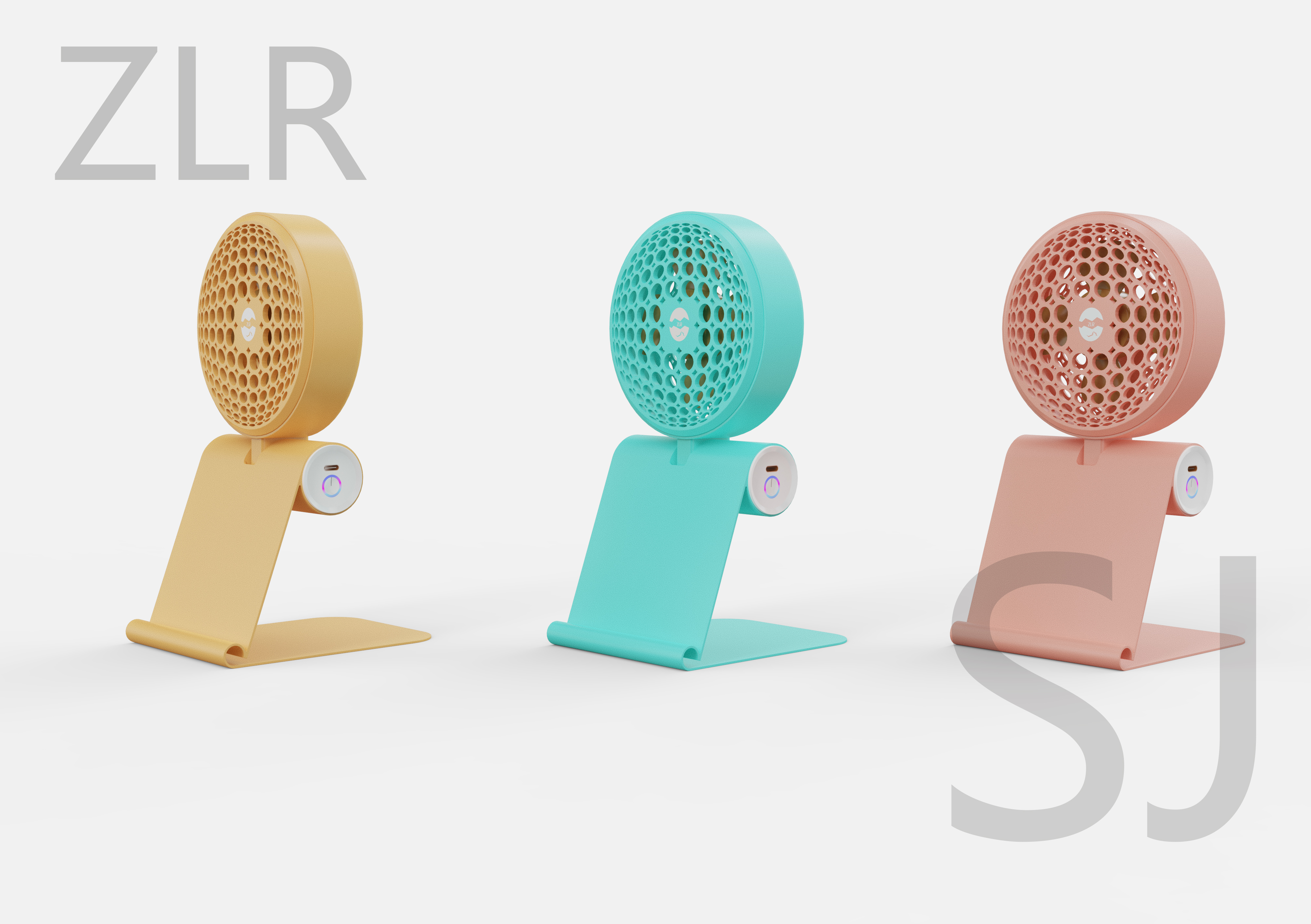 Mobile phone bracket，be easy to carry about，Small fan，