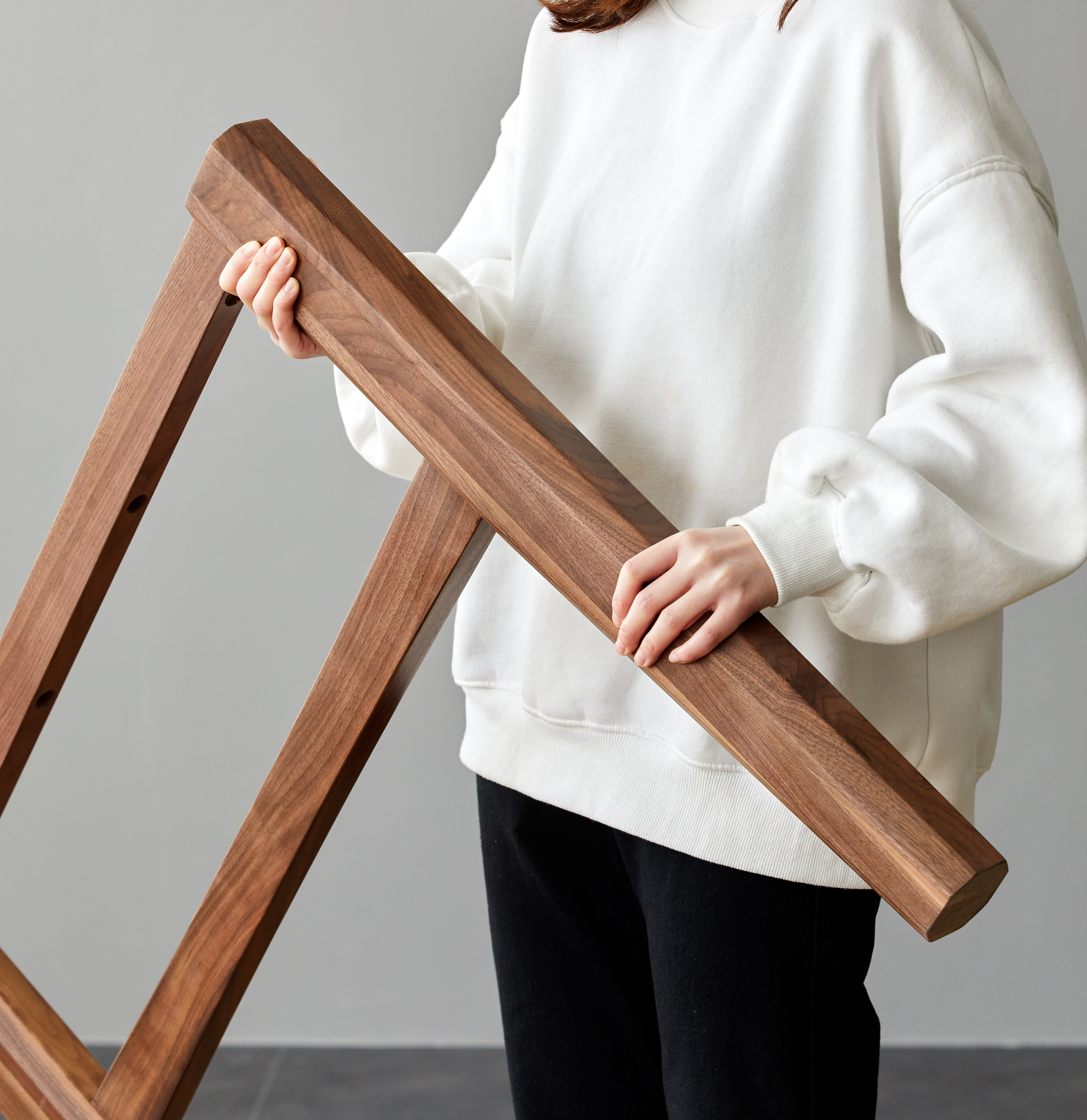 workbench，North American black walnut，furniture design ，Solid wood furniture，