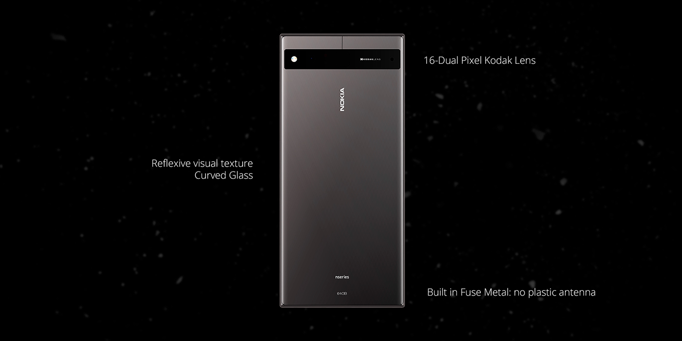 Reprint，mobile phone，conceptual design，NOKIA，