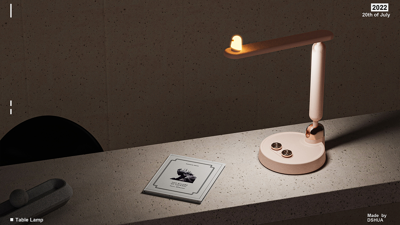 Desk lamp，Retro，Cartoon，Bird，fold，lovely，online retailers，