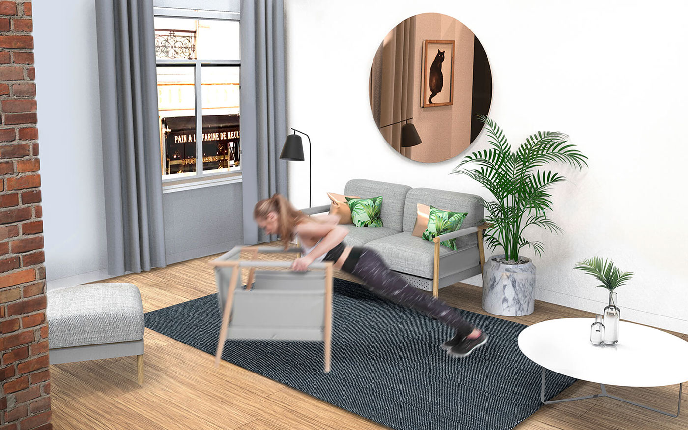 motion，furniture，PLANK，