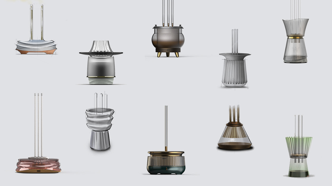 Incense burner，Religious supplies，originality，product design，