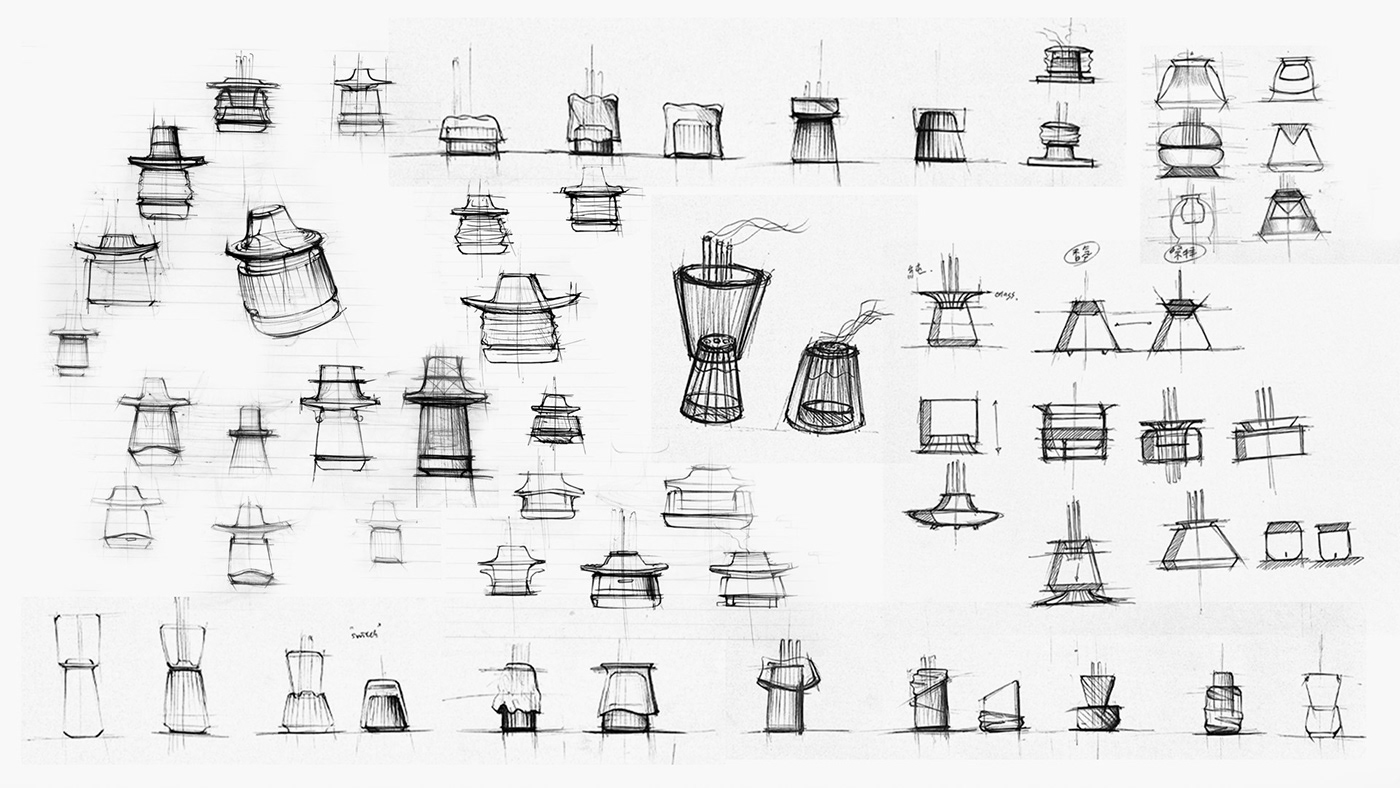 Incense burner，Religious supplies，originality，product design，