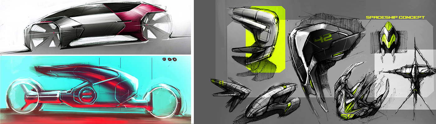 Radka Zvarova，sample reels，traffic，Hand drawn，