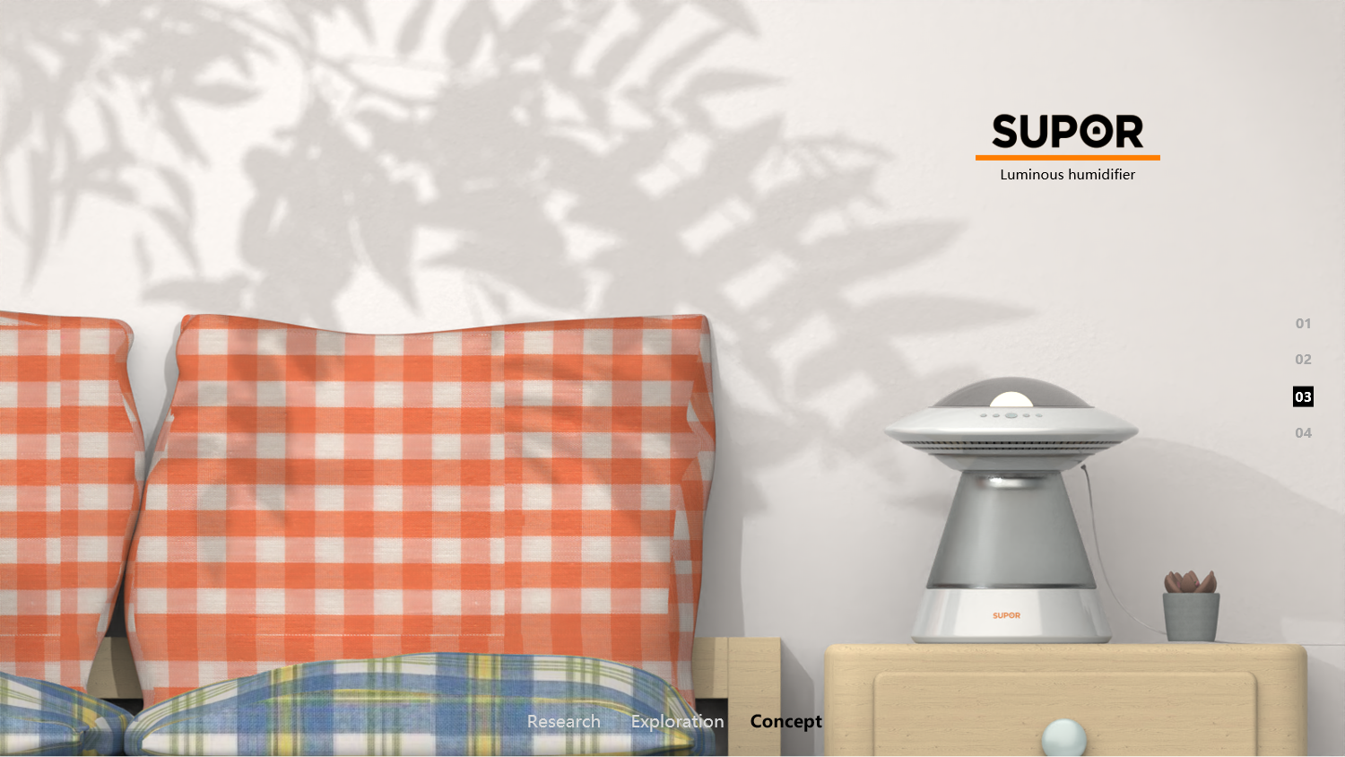 Humidifier，Night light，ufo，