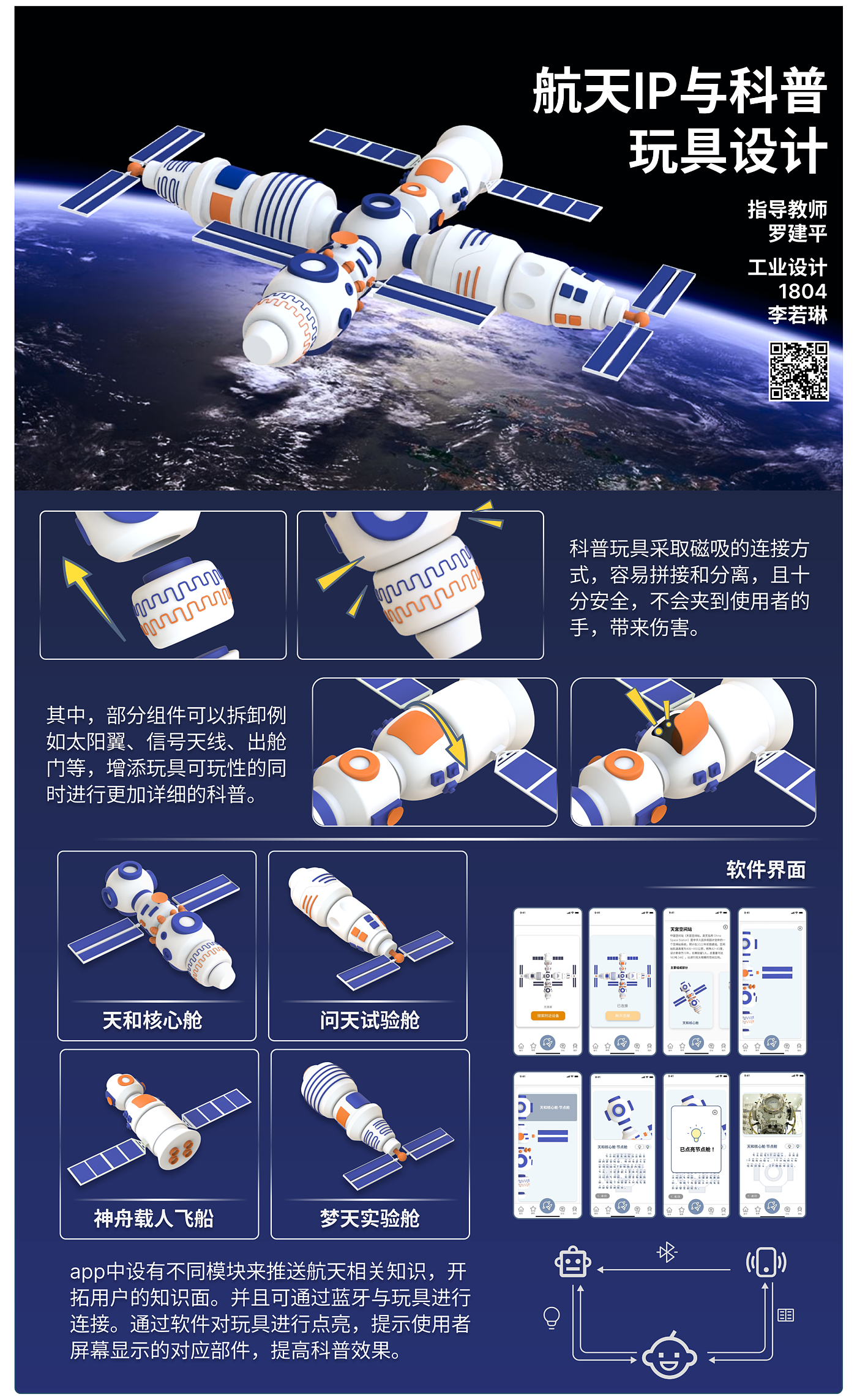Graduation Design Works of 2022 Undergraduate，Graduation exhibition，School of Design, Hunan University ，Aerospace Technology，Toys，