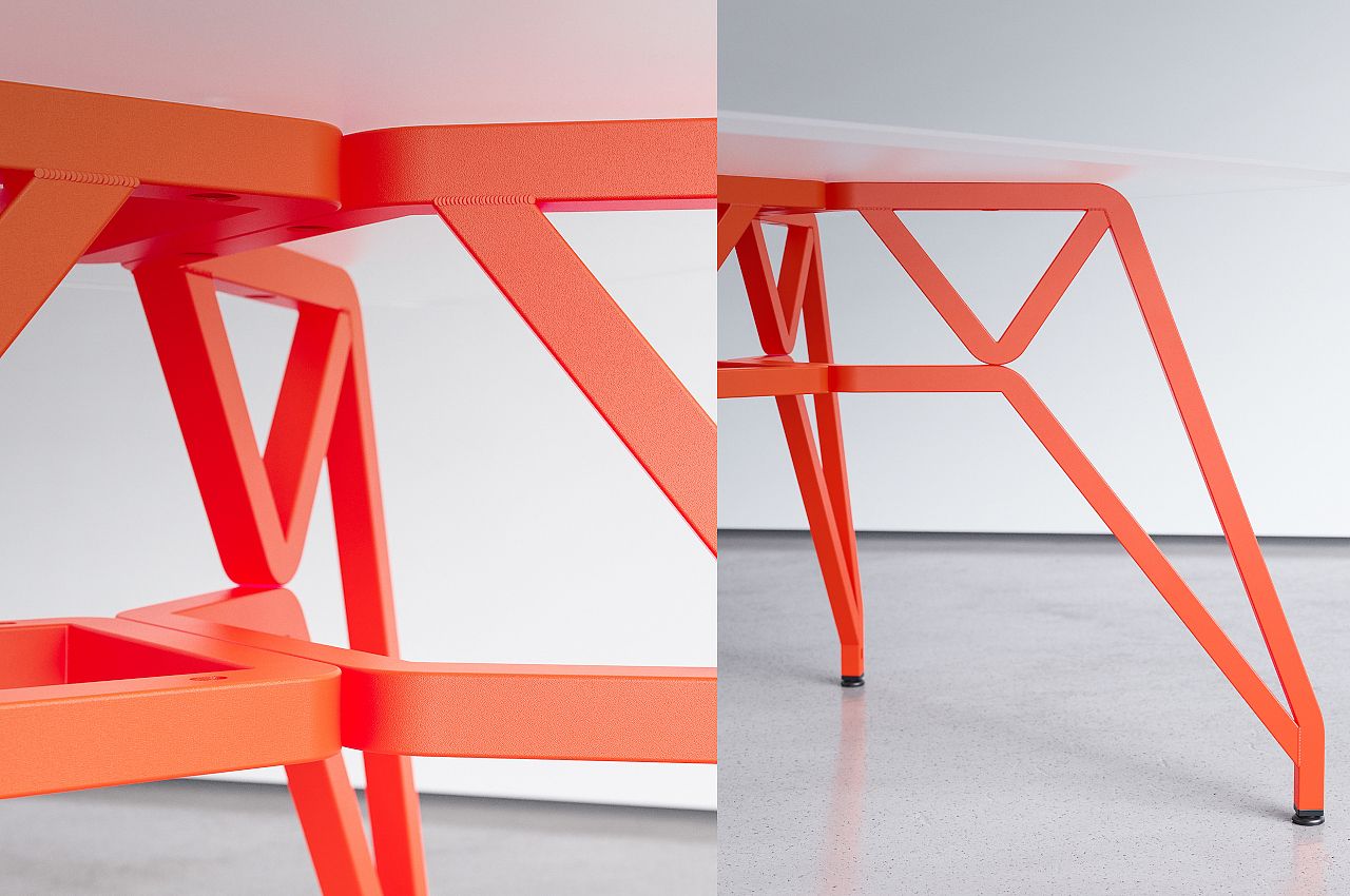 stability，Minimalist design ，Recyclable materials，Landr dining，