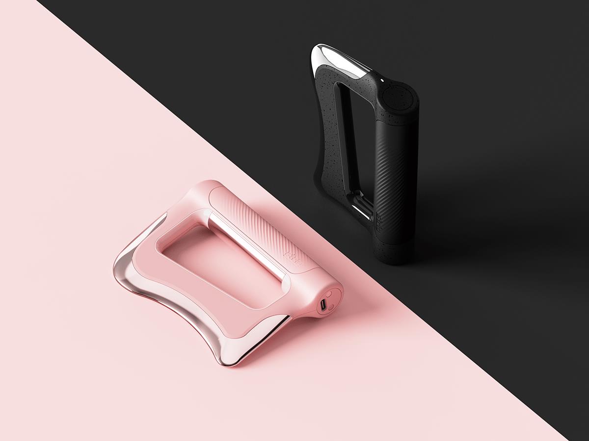 product design，Massager，Simplicity，exquisite，