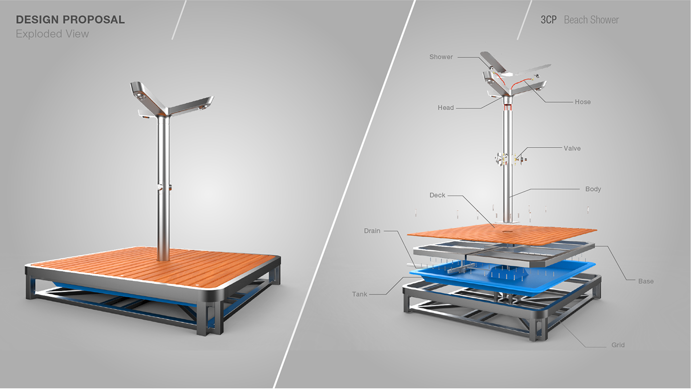 Shower，shower，3CP，