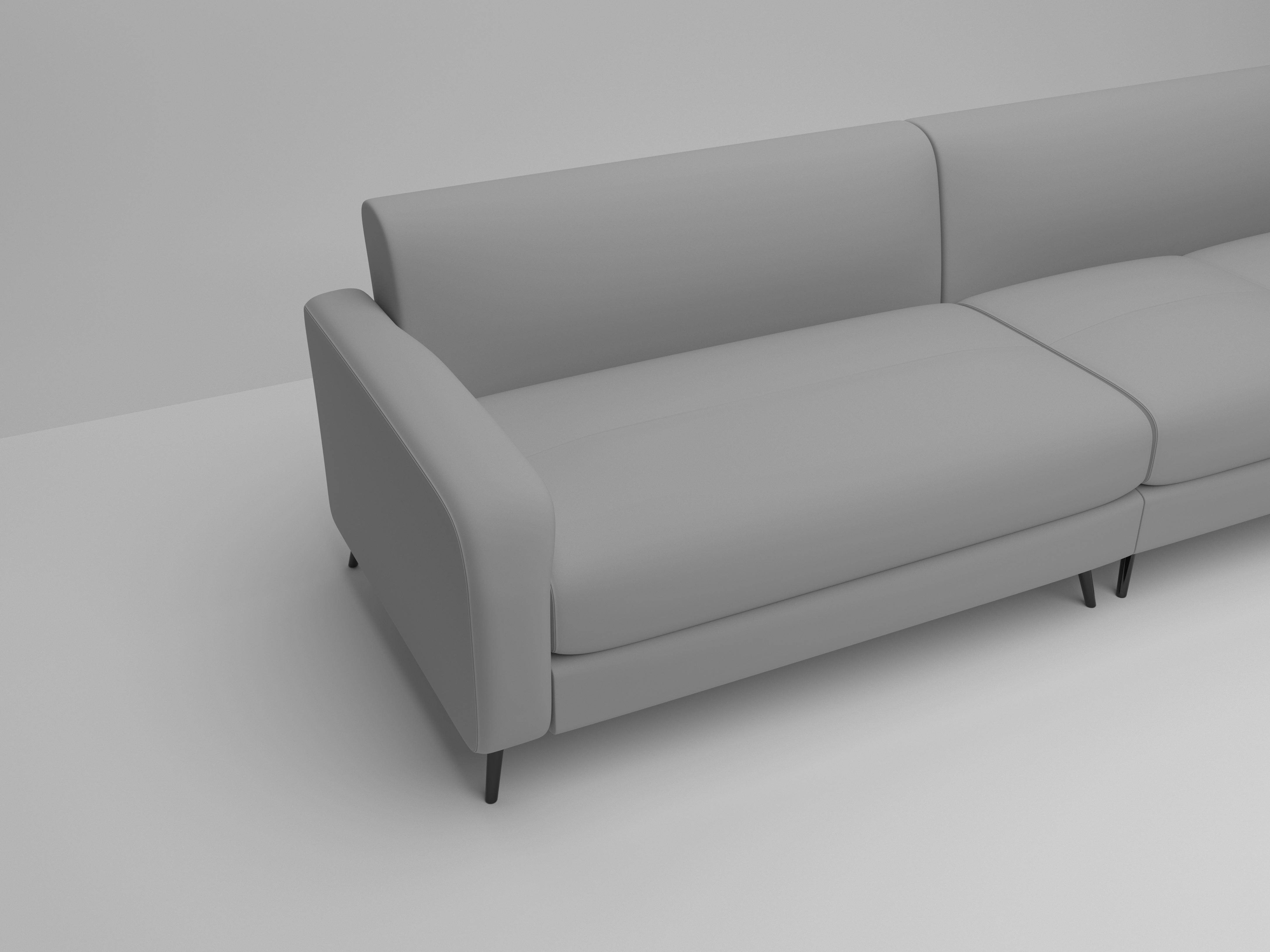 sofa，Sofa for four，4A 4B sofa，3dmax，vray，