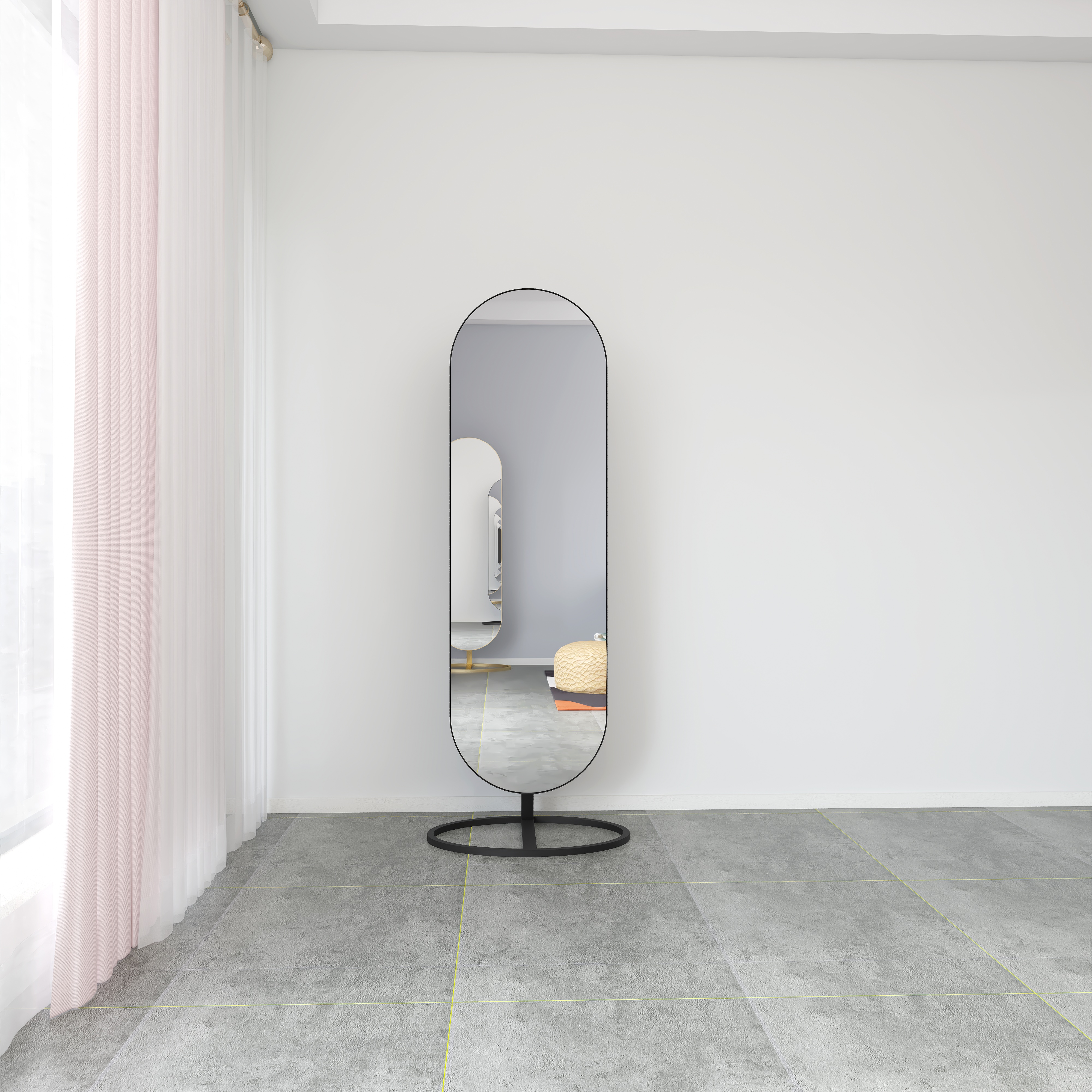 Full-length mirror，mirror，Whole body mirror，Floor mirror，Big mirror，