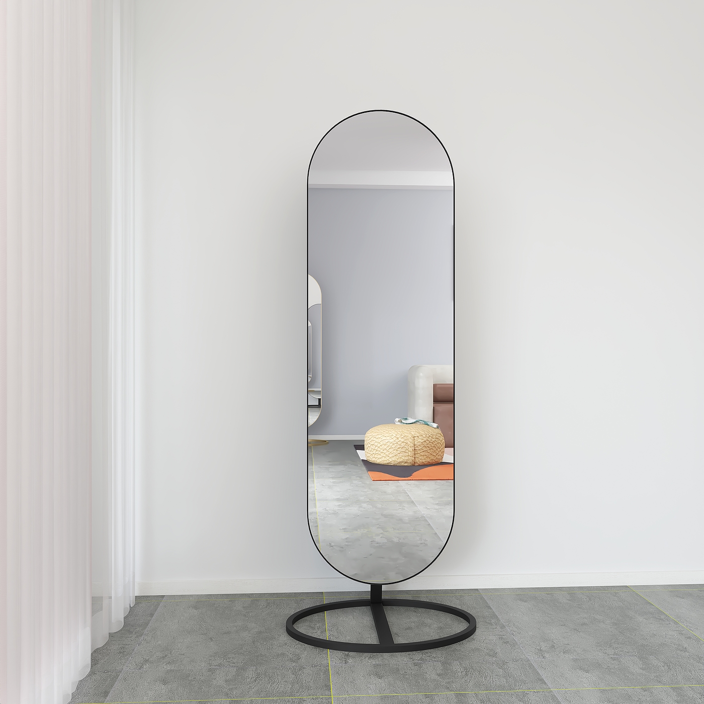 Full-length mirror，mirror，Whole body mirror，Floor mirror，Big mirror，