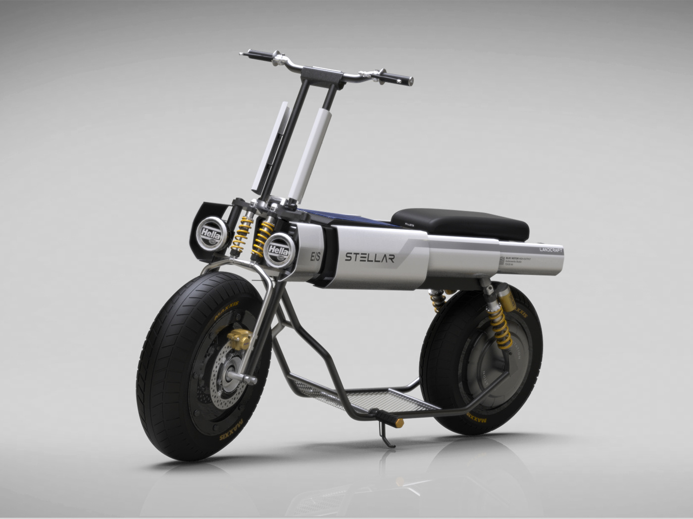 Electric scooter，vehicle，stellar，3D modeling，Electric scooter，vehicle，stellar，3D modeling，