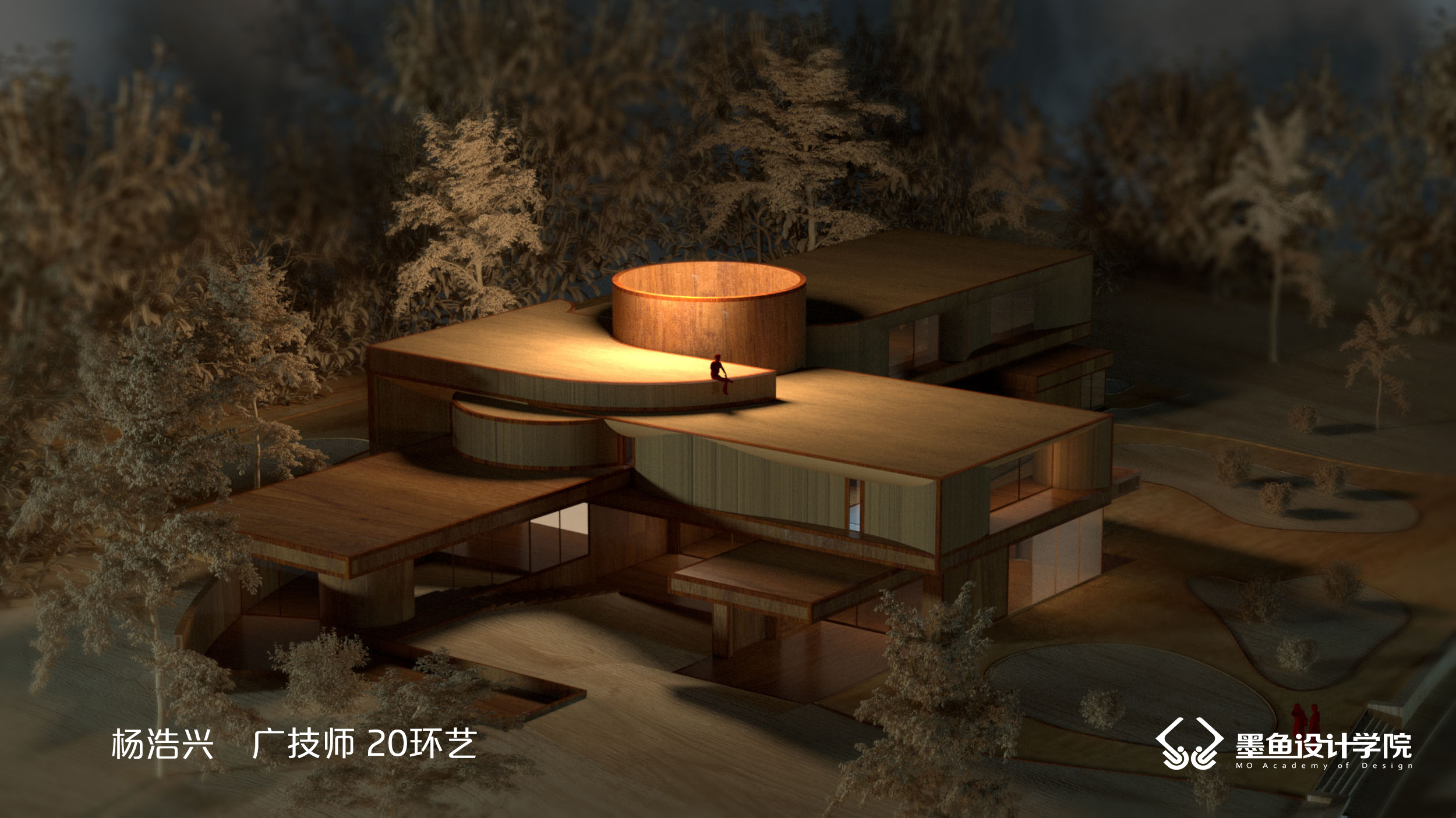 Cuttlefish design，Cuttlefish Design Institute，space design ，Manual model，V-Ray rendering，Manual model renderings，design sketch，environmental design ，