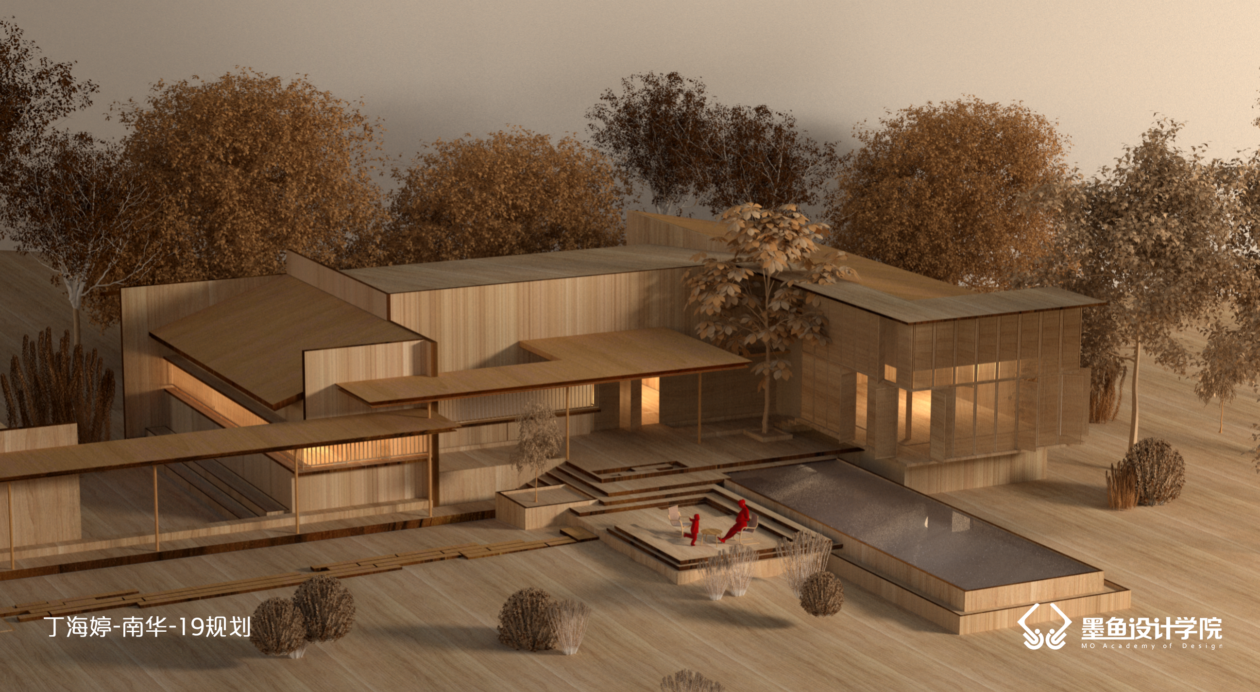 Cuttlefish design，Cuttlefish Design Institute，space design ，Manual model，V-Ray rendering，Manual model renderings，design sketch，environmental design ，