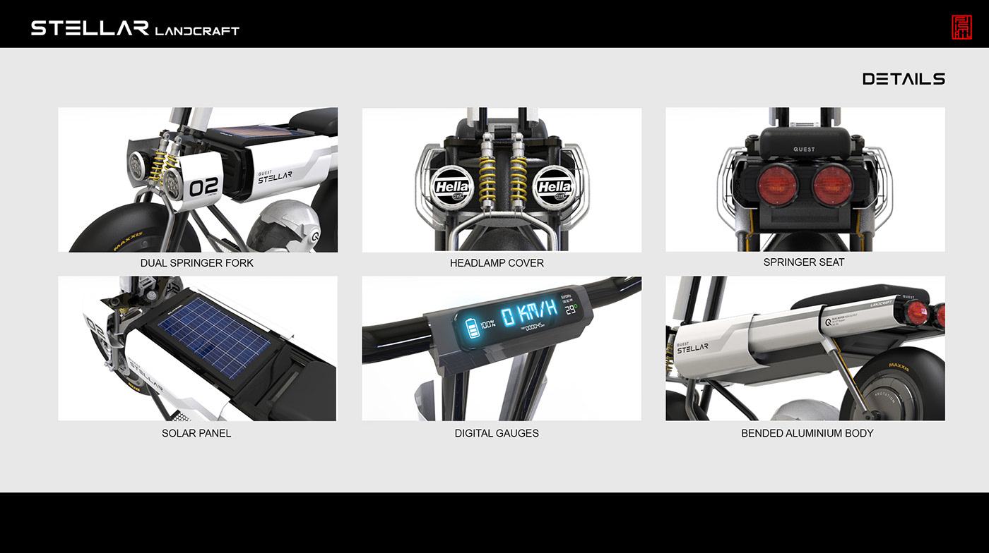 Electric scooter，vehicle，stellar，3D modeling，Electric scooter，vehicle，stellar，3D modeling，