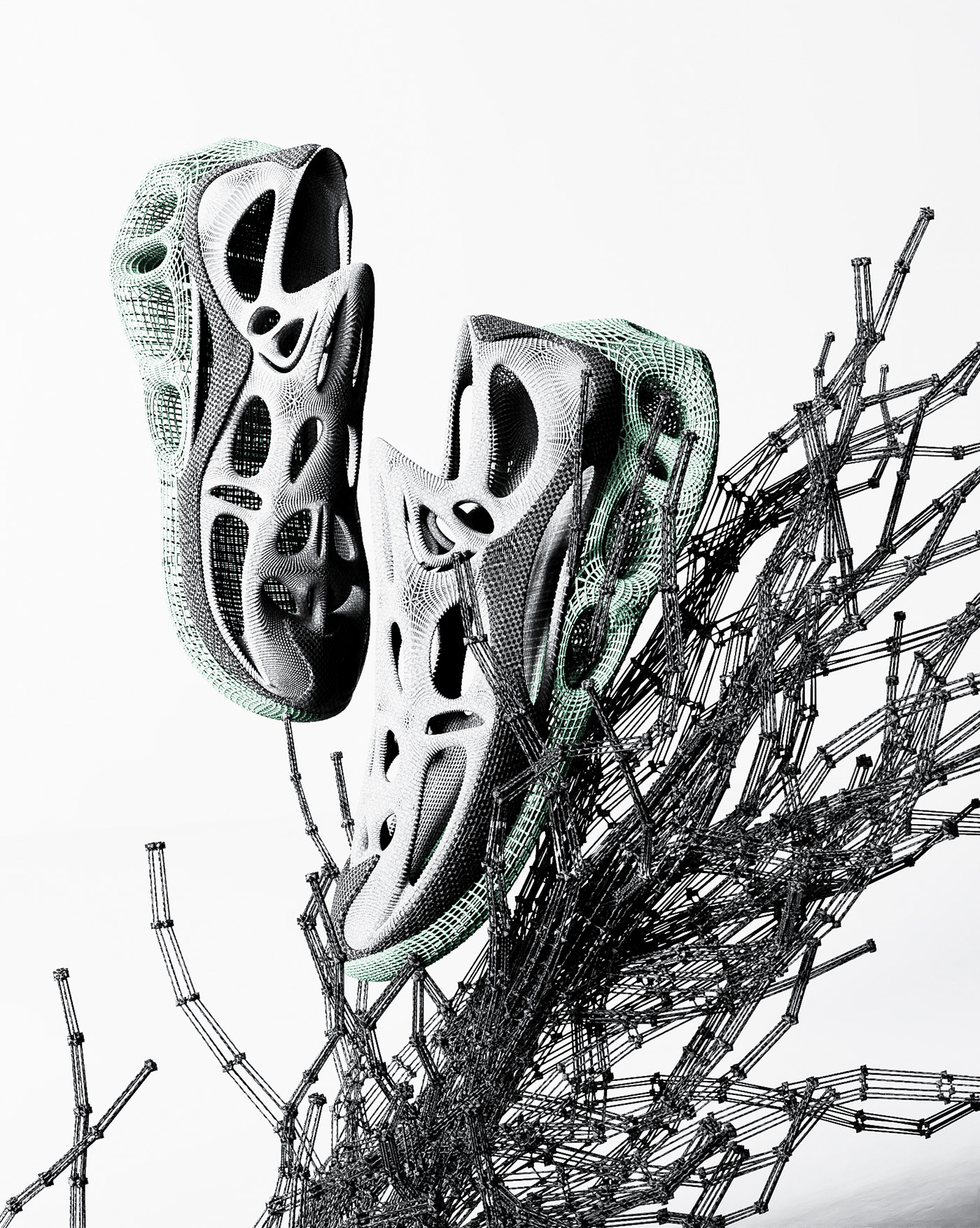 Atom-96，shoes，sneakers，3D printing，Atom-96，shoes，sneakers，3D printing，