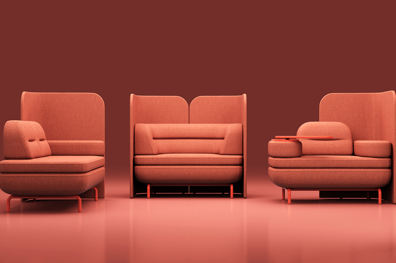 Dymitr Malcew set，furniture，modularization，originality，