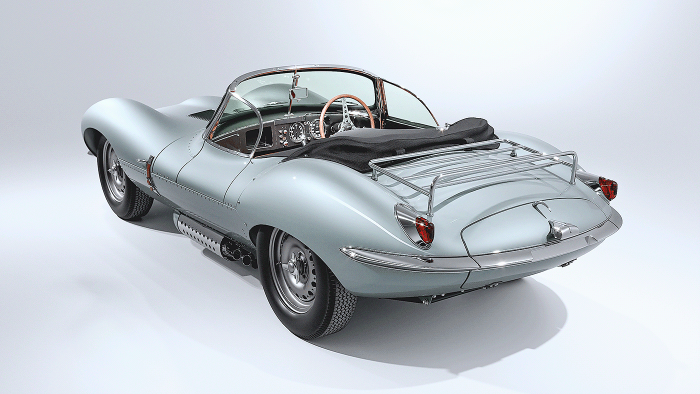 Jaguar JAGUAR，XKSS，open car，