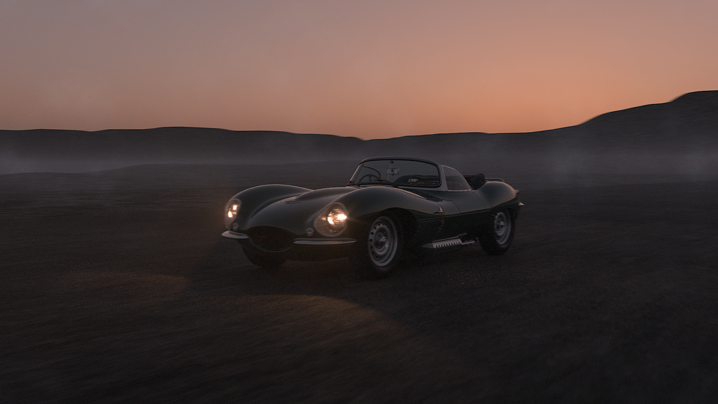 Jaguar JAGUAR，XKSS，open car，