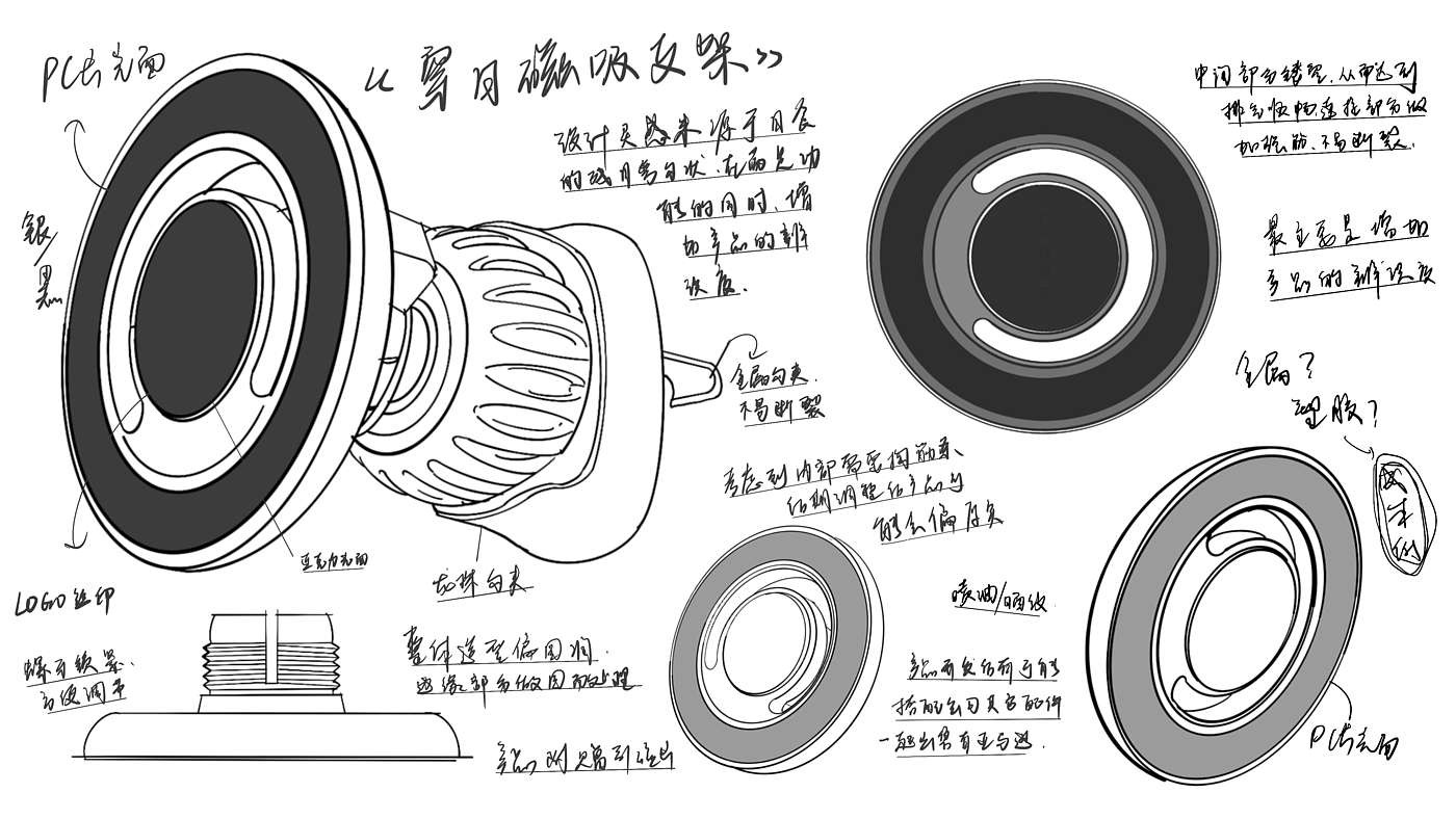 Hand drawn，Ubee ，sketch，research and development，Design，design，product，Vegetable chicken，