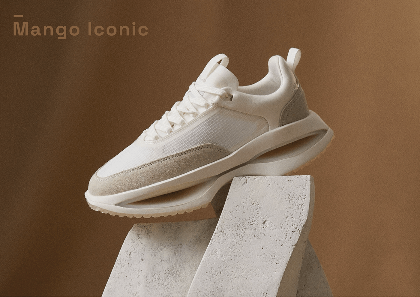 MANGO ICONIC，gym shoes，Non-slip sole，Wear and match，