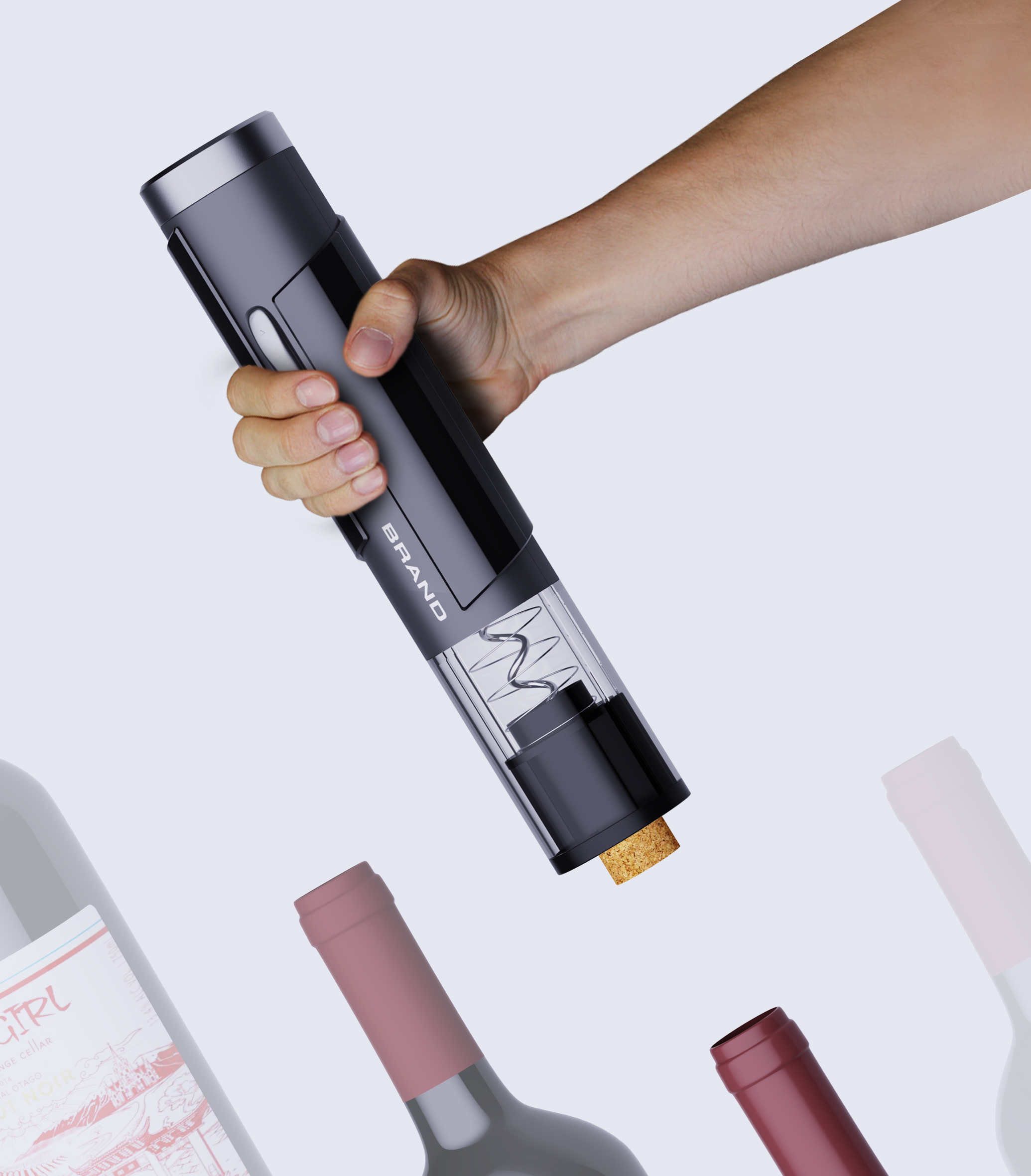 Electric red wine bottle opener，