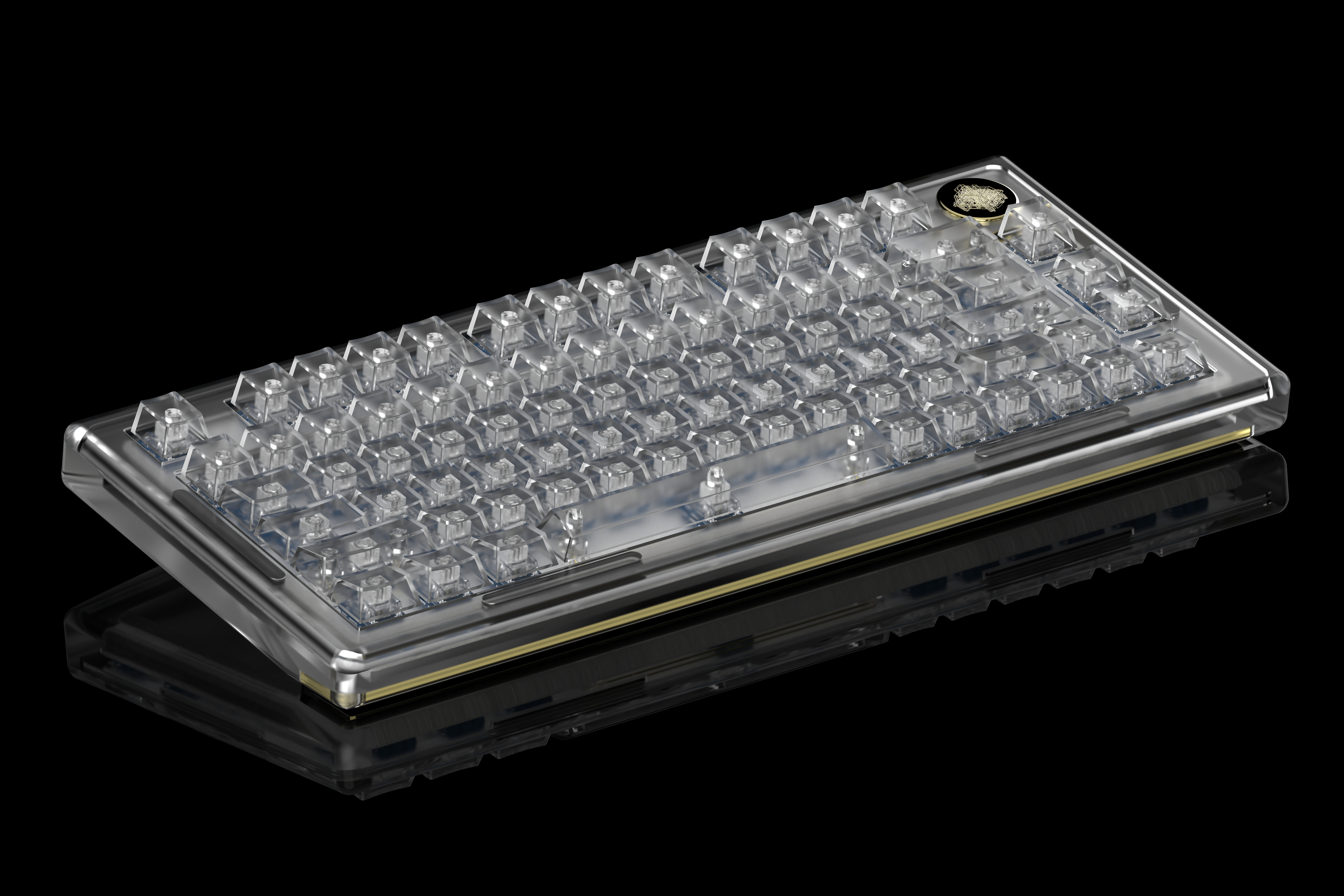 transparent，Frosting，delicate，keyboard，Mechanical keyboard，