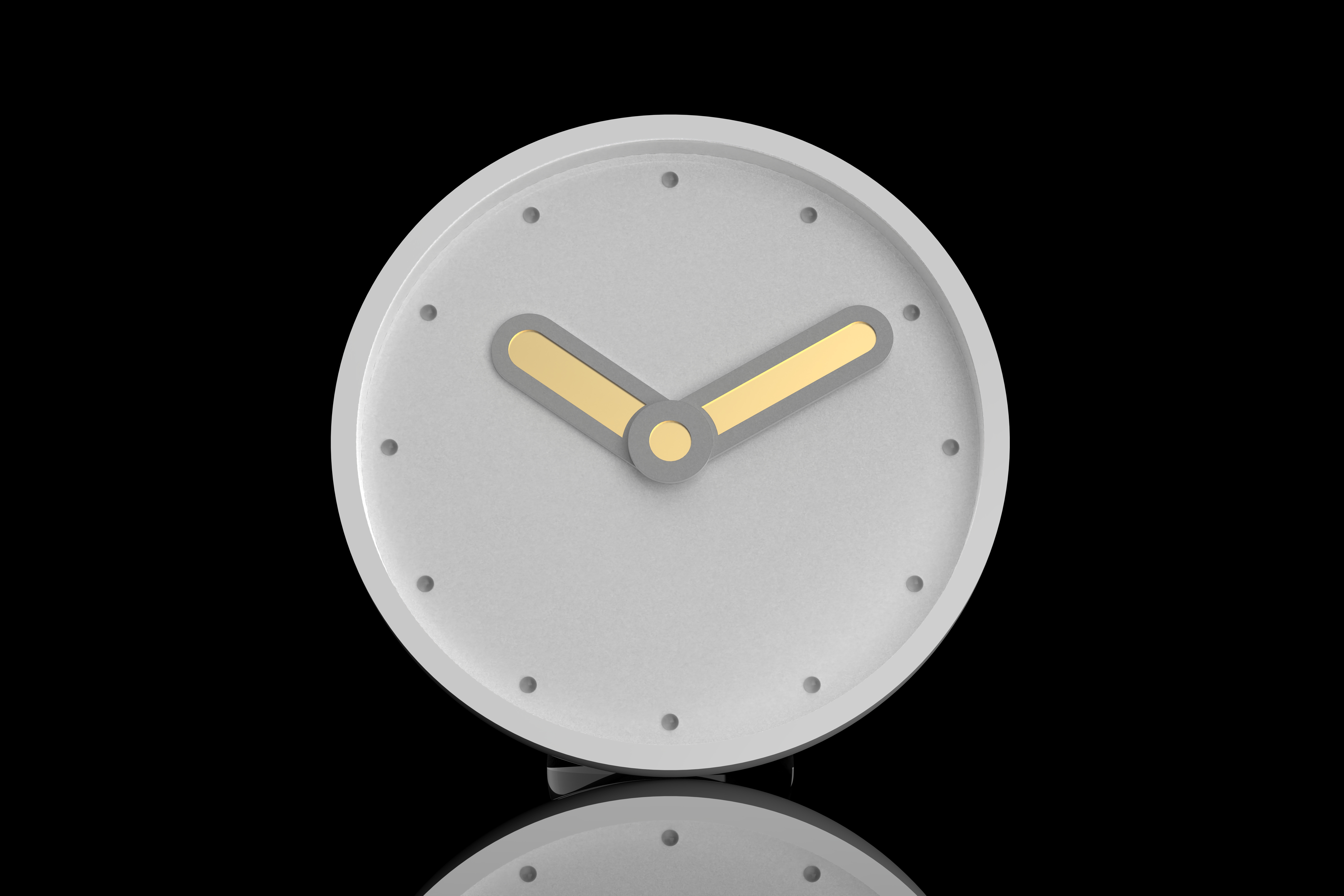 alarm clock，surface，Glass，circular，