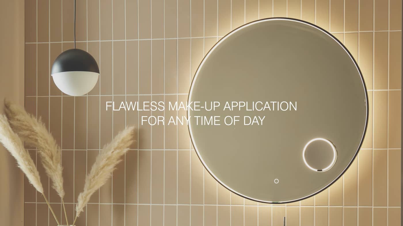 2022 Red Dot Product Design Award，Loop Mirror，Cosmetic mirror，lighting，Wireless charging，