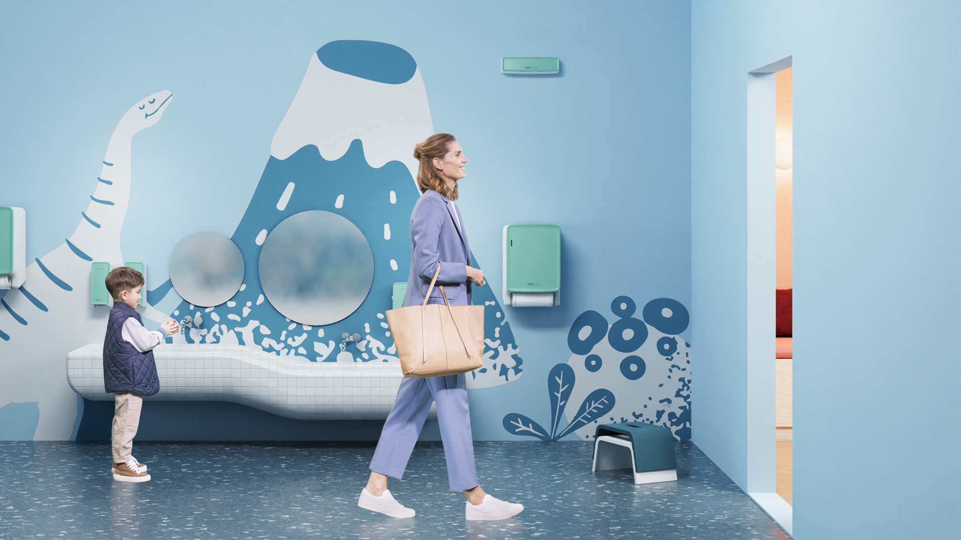 2022 Red Dot Product Design Award，CWS PureLine，Sanitary Equipment，Toilet paper holder，