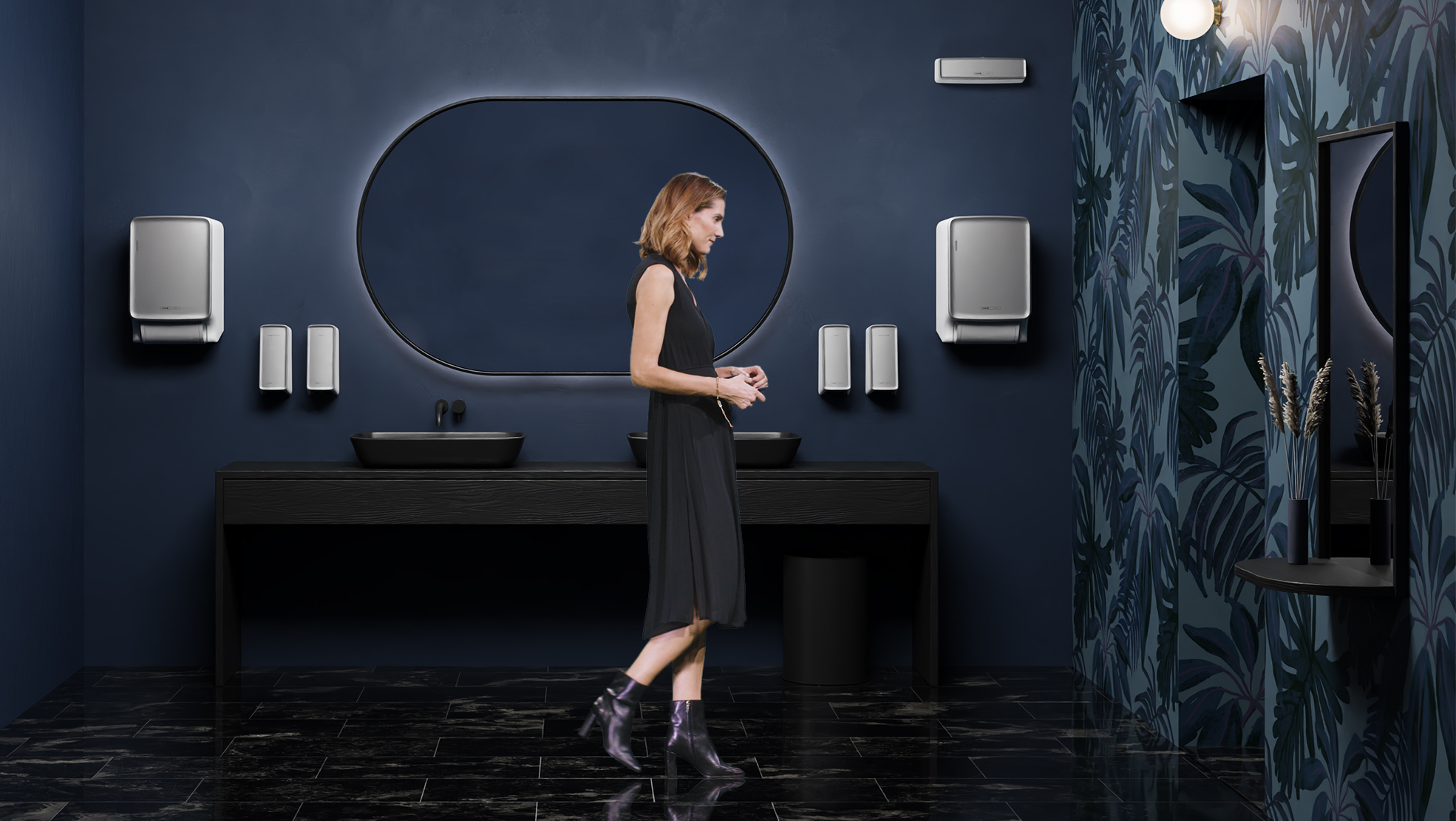 2022 Red Dot Product Design Award，CWS PureLine，Sanitary Equipment，Toilet paper holder，