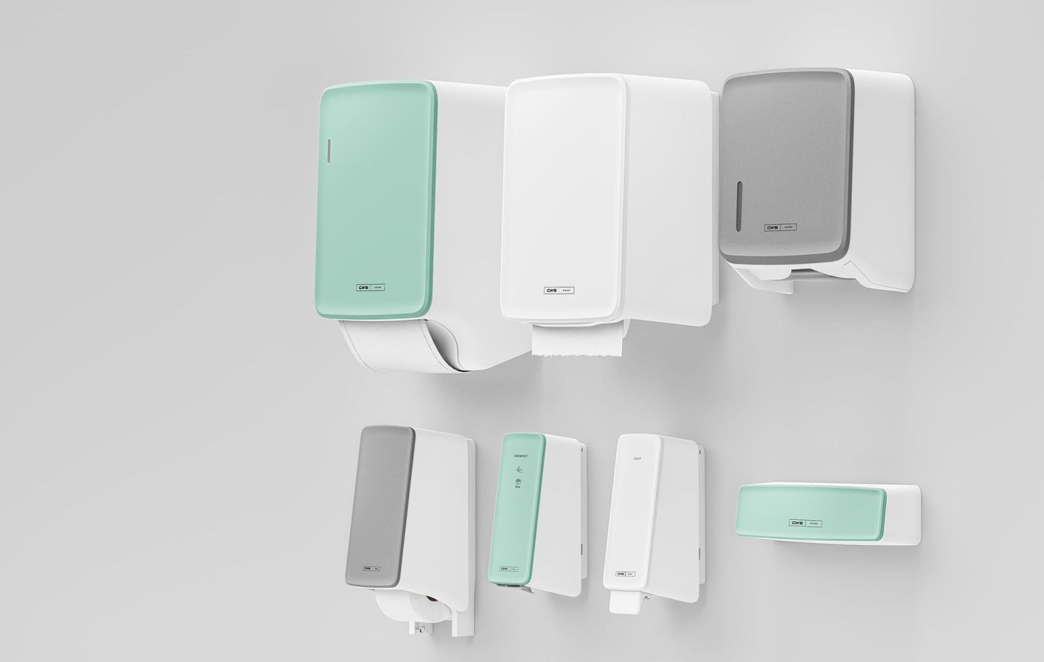 2022 Red Dot Product Design Award，CWS PureLine，Sanitary Equipment，Toilet paper holder，