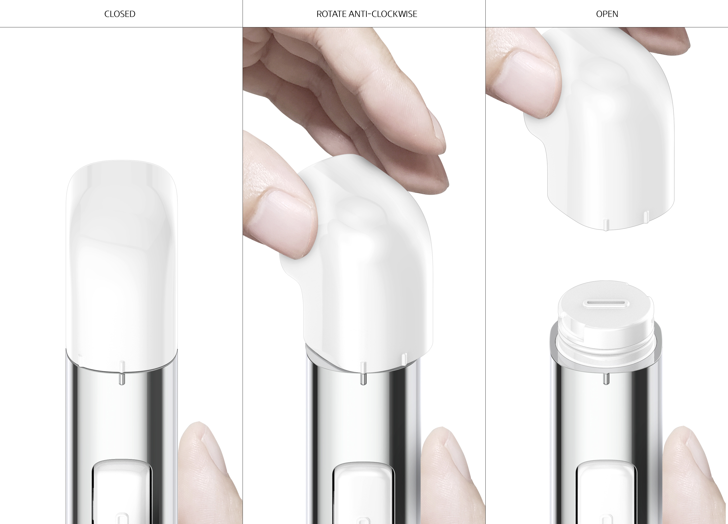 2022 Red Dot Product Design Award，DuoSTiX，Shower，a shower nozzle，